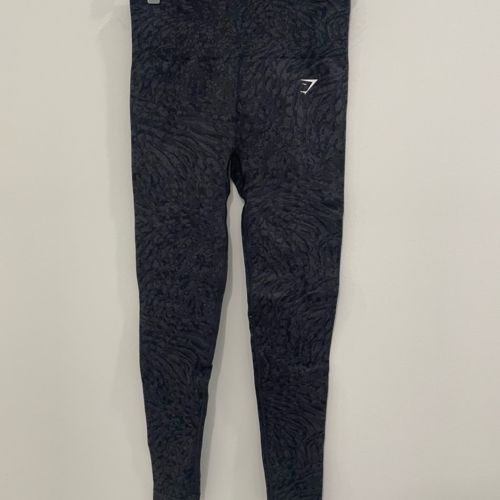 Gymshark Adapt Animal Black Patterned Leggings